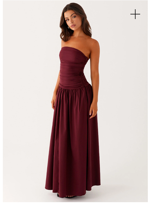 Carmel Maxi Dress - Mulberry