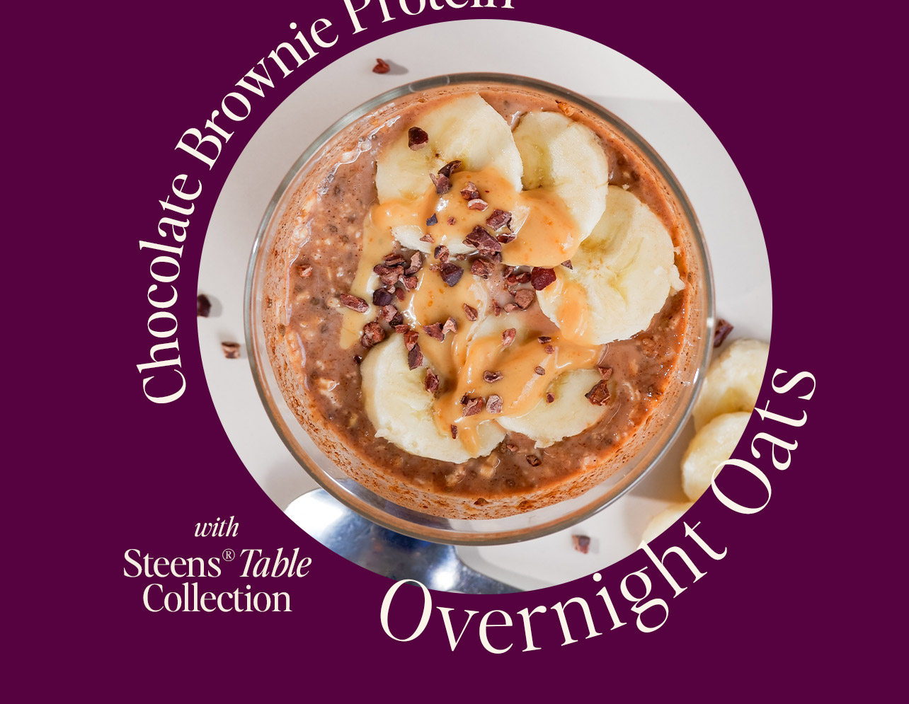 Chocolate Protein Overnight Oats