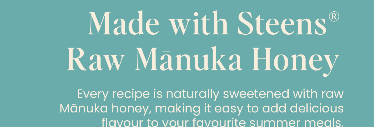 Made with Steens Honey