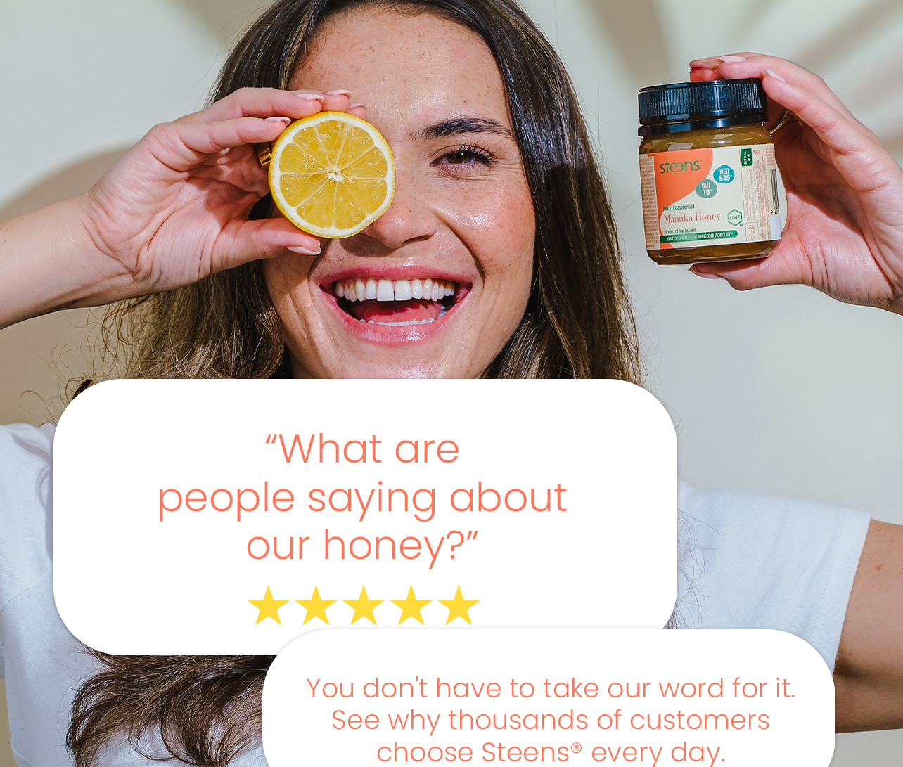 What people are saying about our honey
