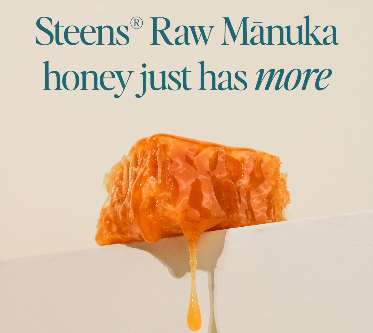 Steens Raw Manuka honey just has more