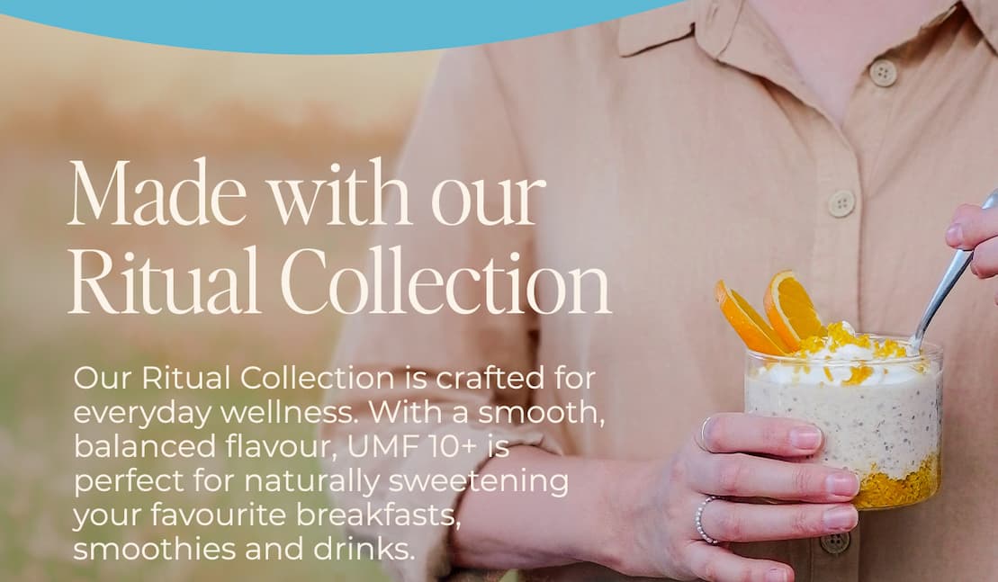 Made with our ritual collection