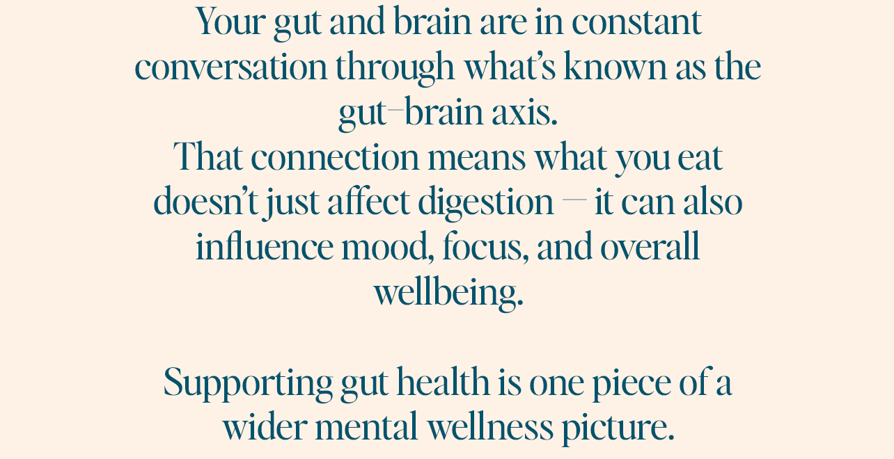 How are your gut & brain connected