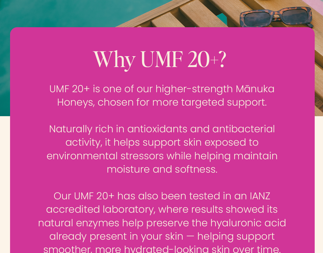 Why UMF 20?