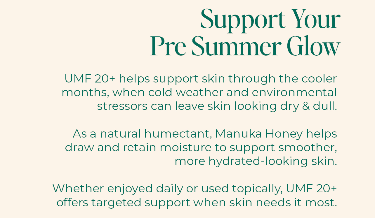 Support your summer glow