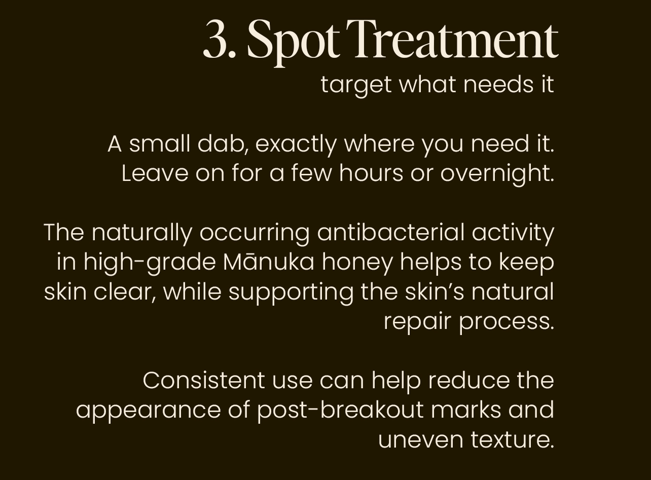 3. Spot Treatment