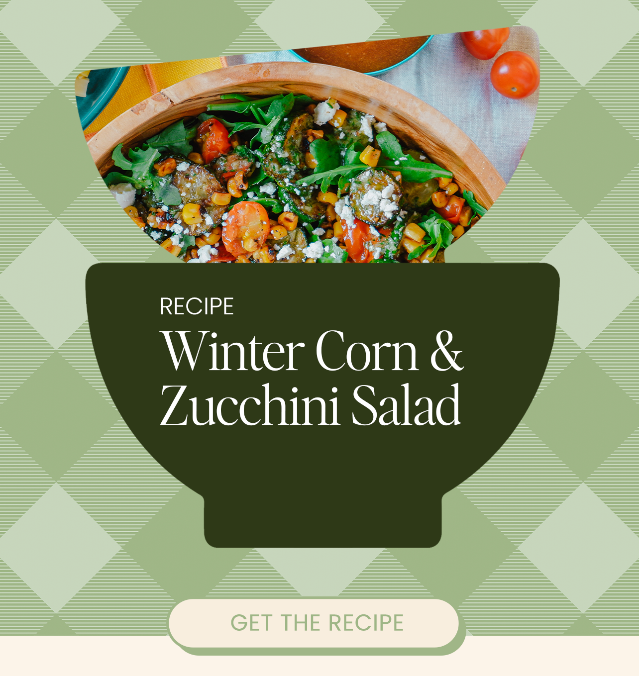 Winter Corn & Zucchini Salad