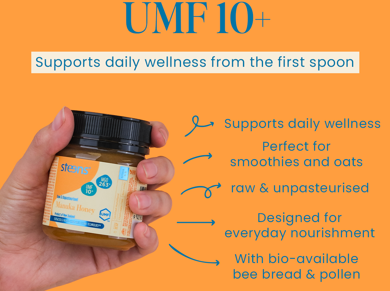 Supports daily wellness from the first spoon