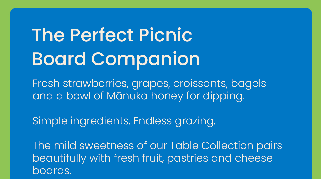 The perfect picnic board companion