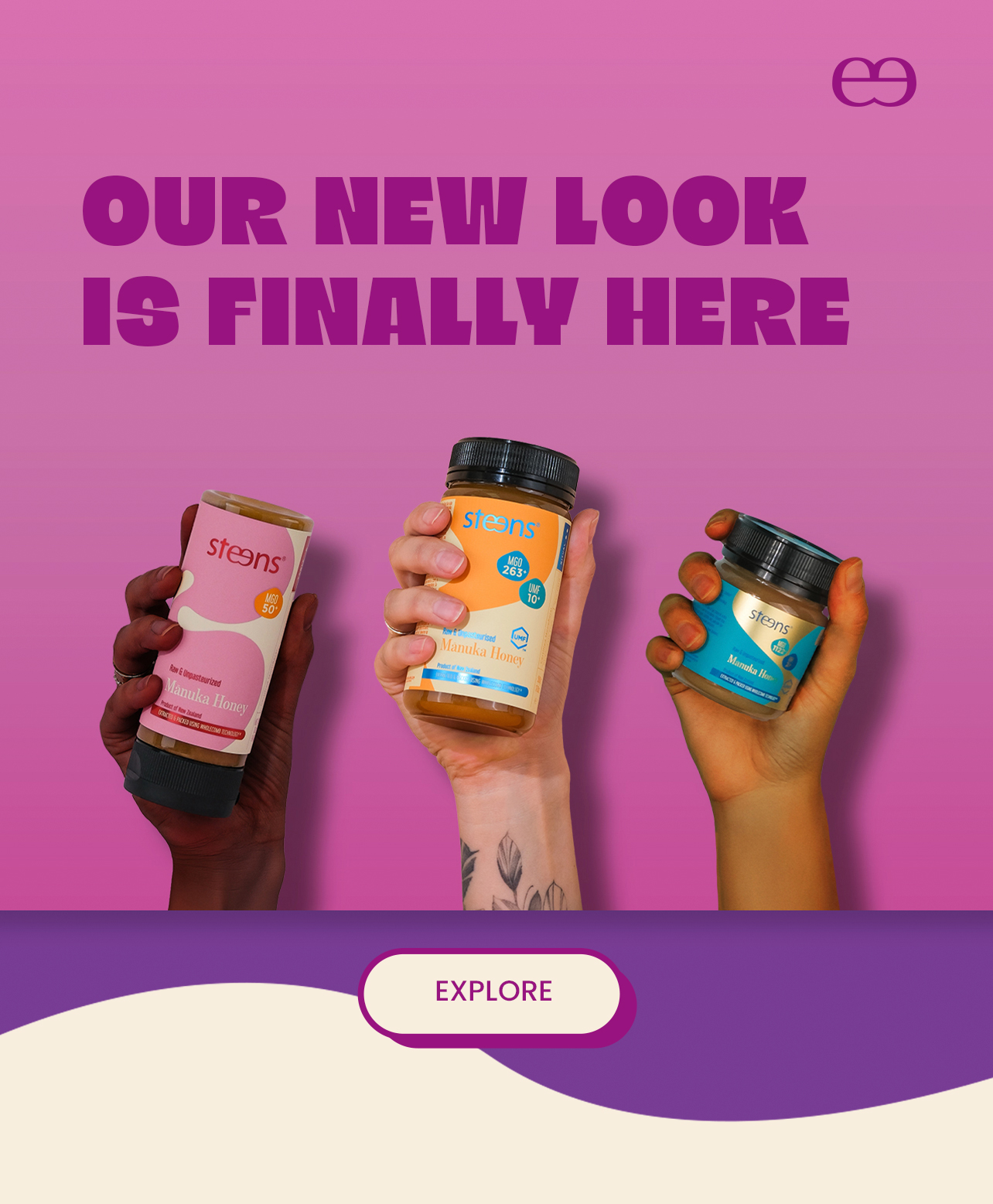 Steens Raw Manuka Honey