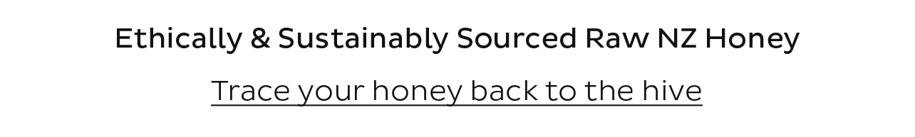 Trace your honey back to its source