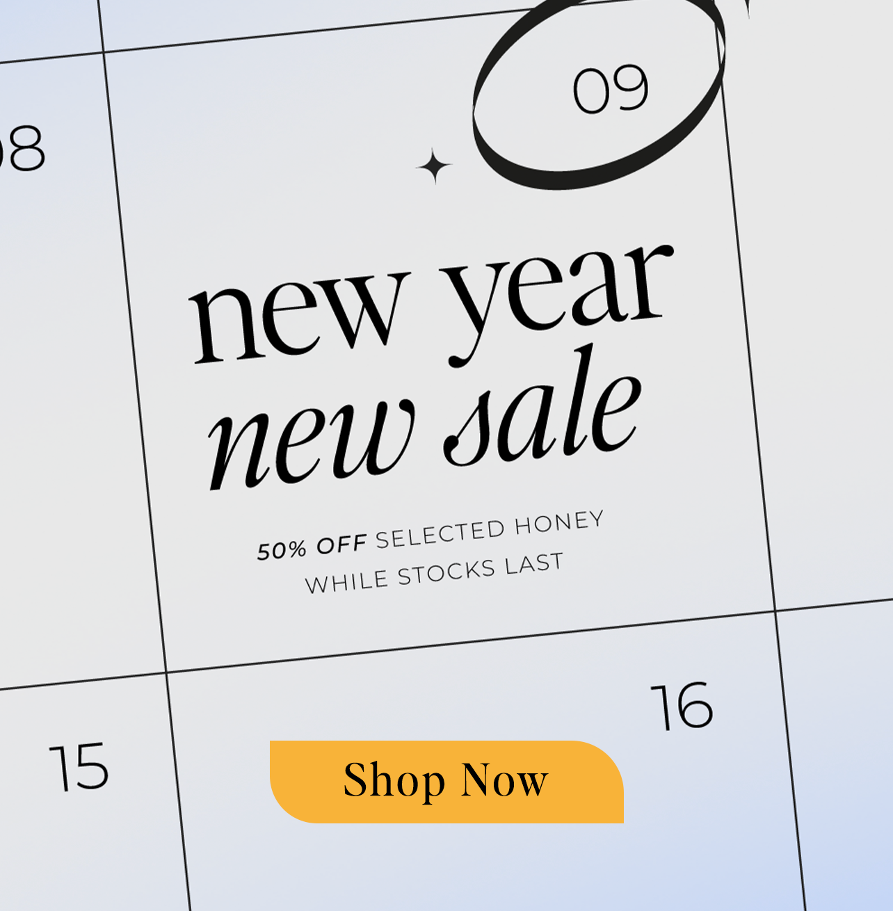 NEW YEAR NEW SALE | SHOP NOW