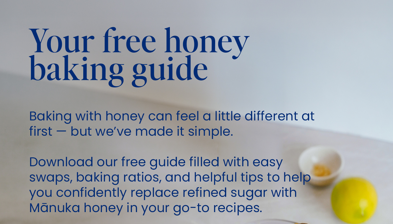 Your free honey baking guide