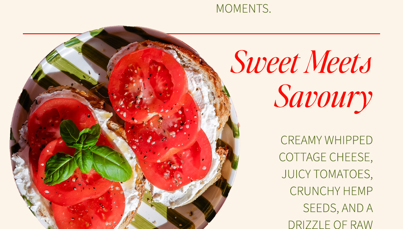 Sweet meets Savoury