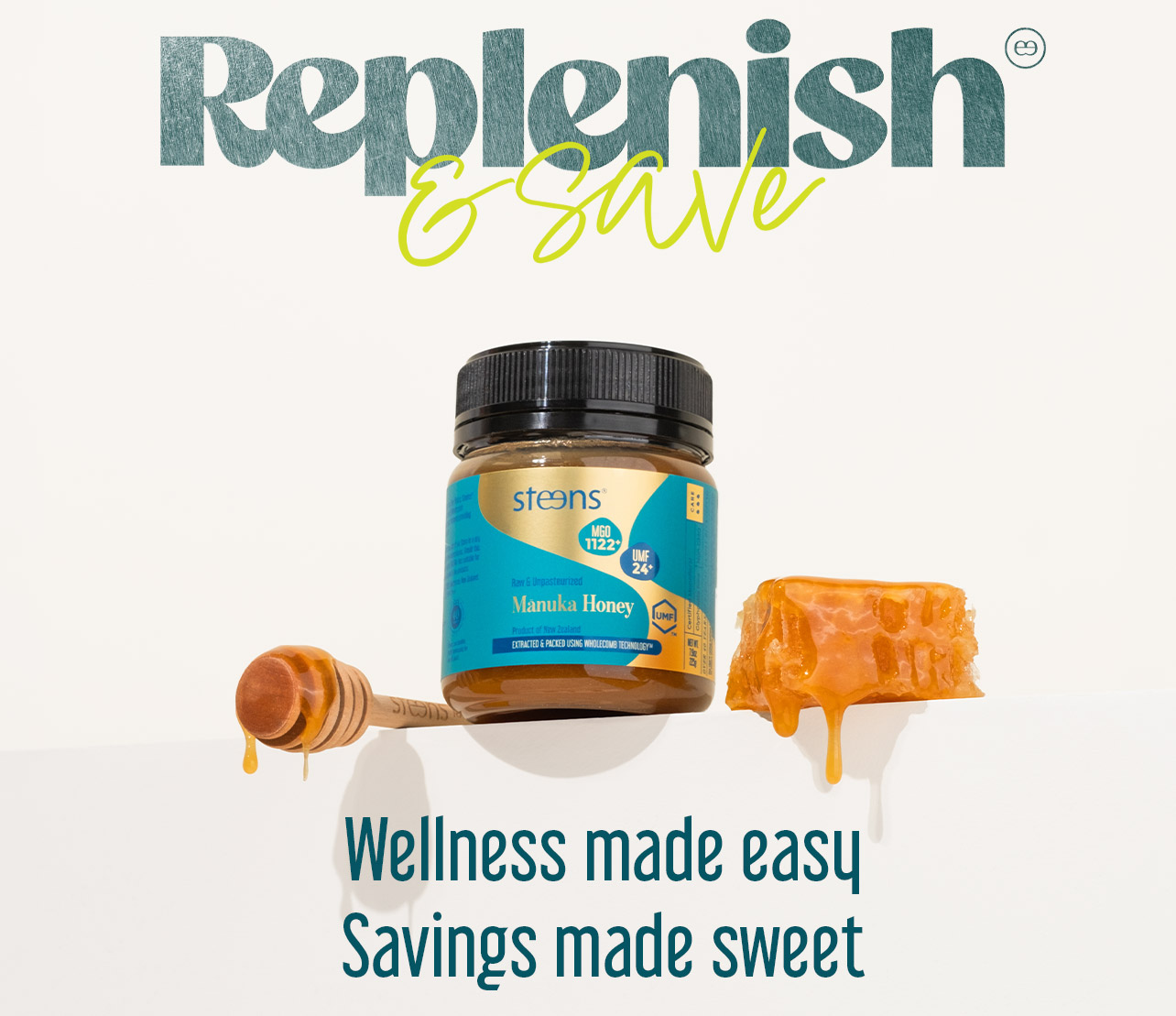 Replenish & save