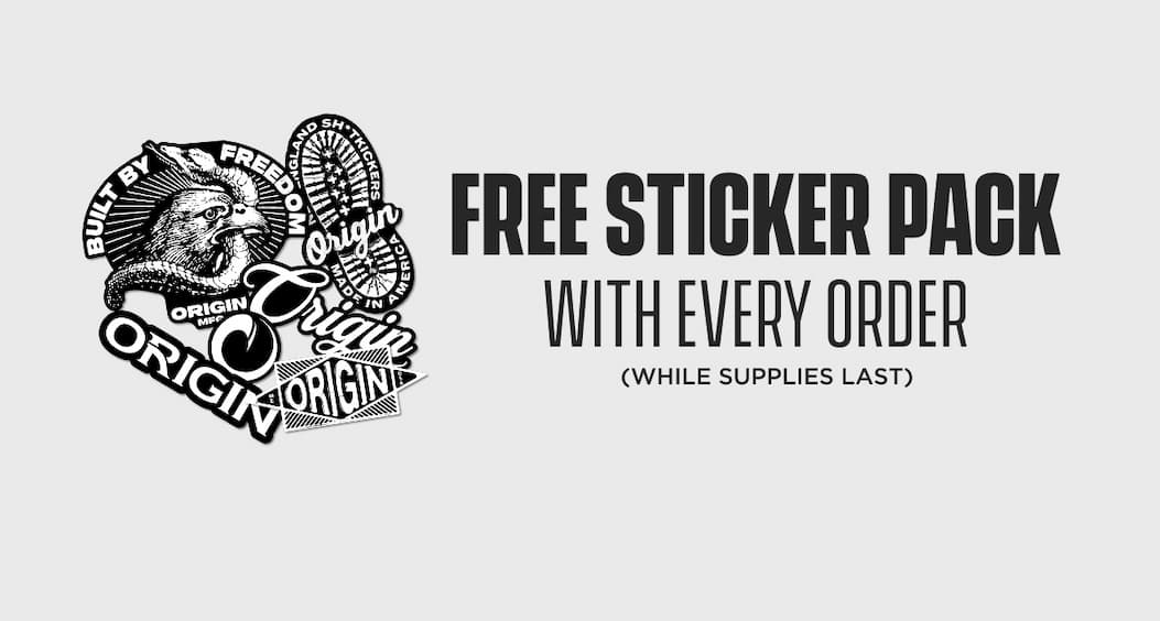 Free Sticker Pack with Every Order