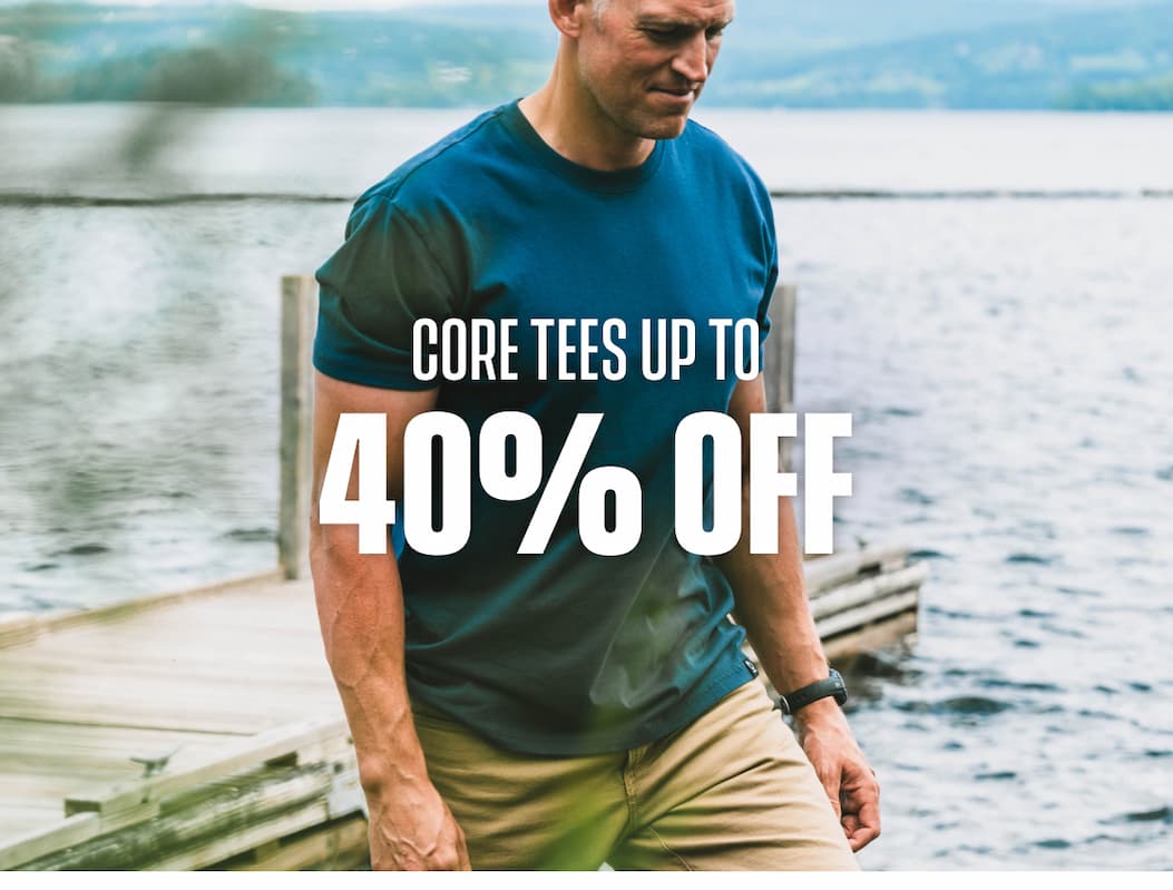 Core Tees up to 40% Off