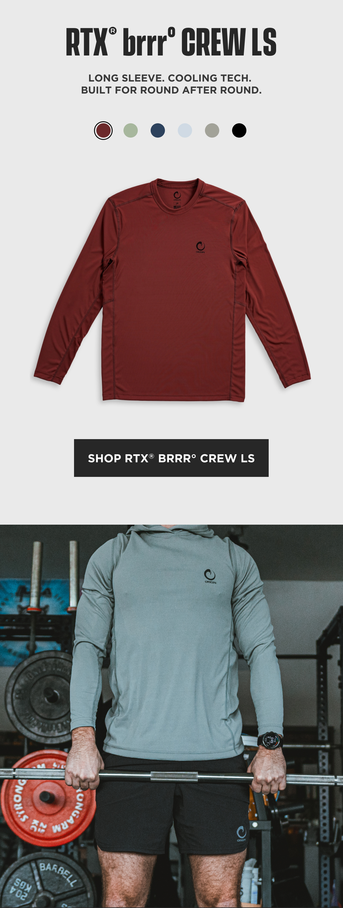 RTX brrr Crew LS