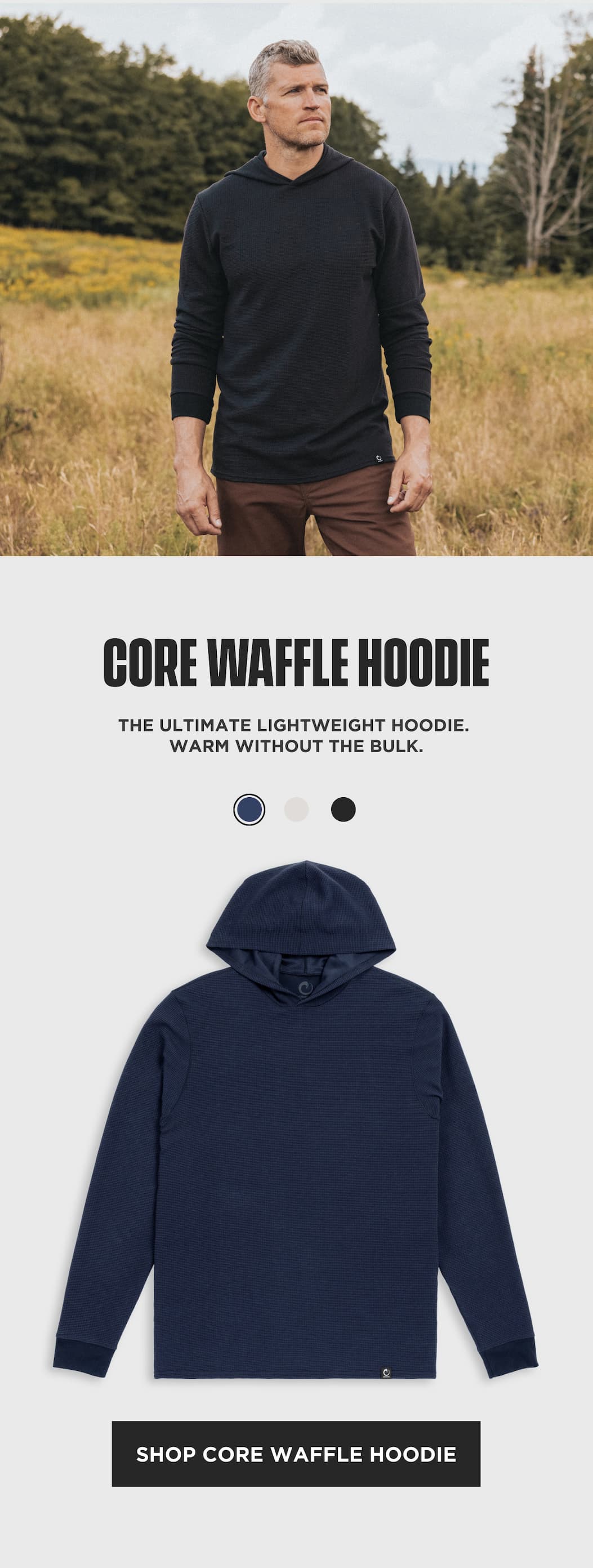 Shop Core Waffle Hoodie