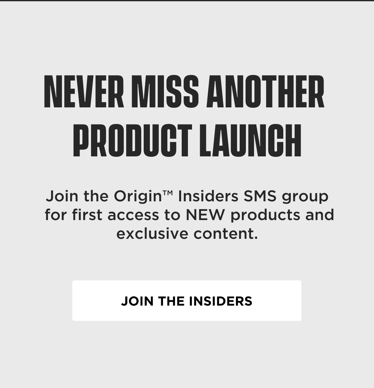 Join the Insiders