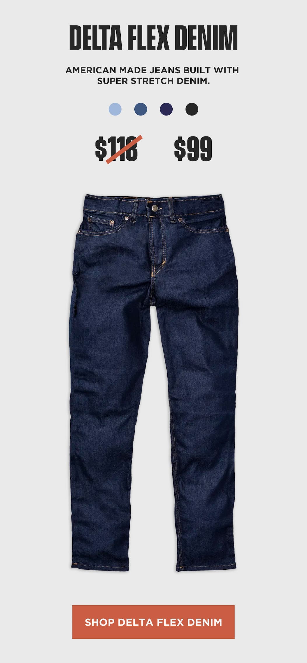 Shop Delta Flex Denim