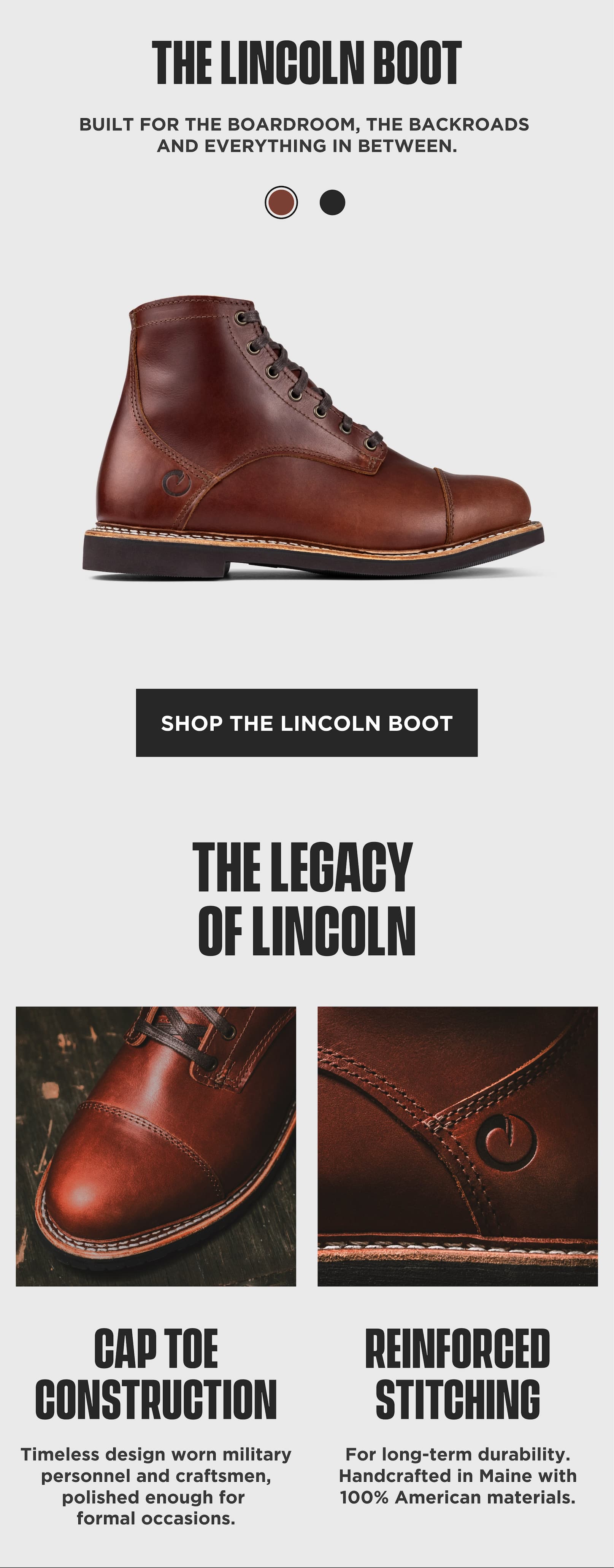 Shop The Lincoln Bot