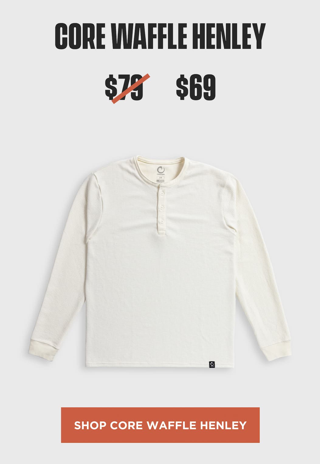Shop Core Waffle Henley