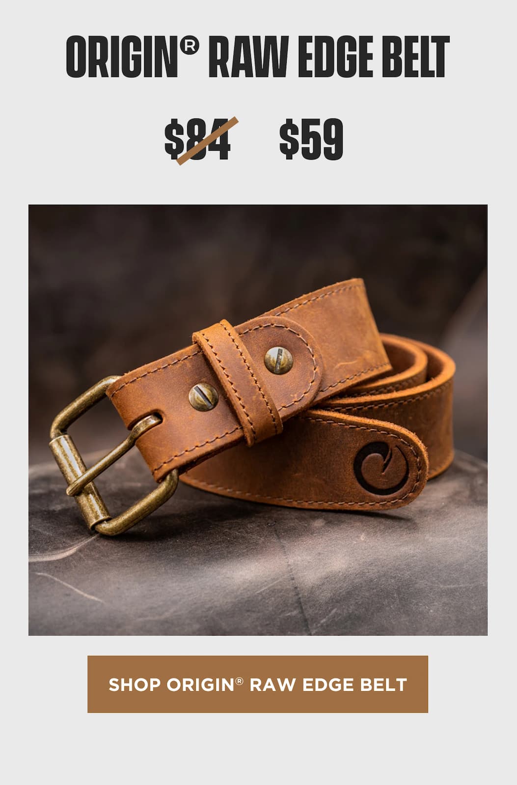 Shop Origin Raw Edge Belt