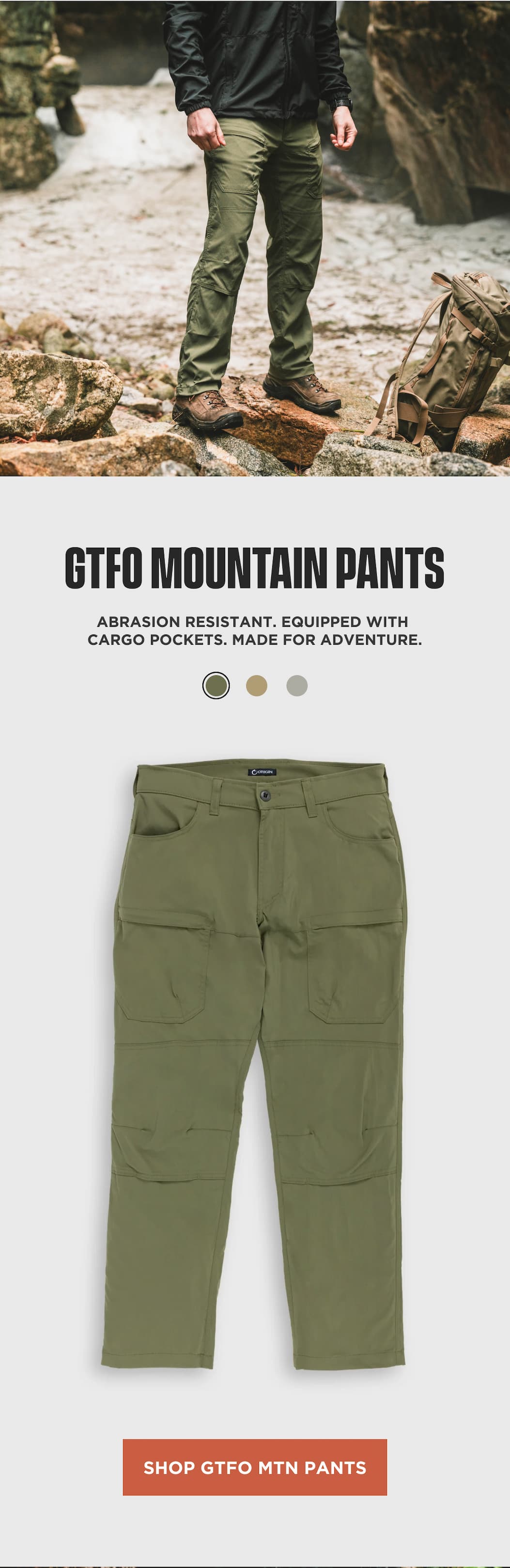 Shop GTFO MTN Pants