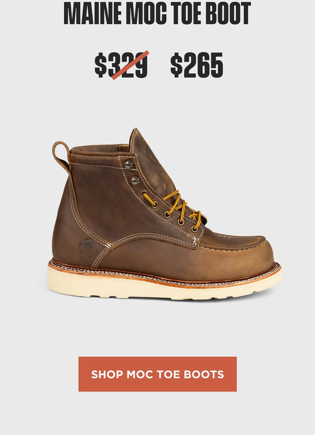 Shop Moc Toe Boots