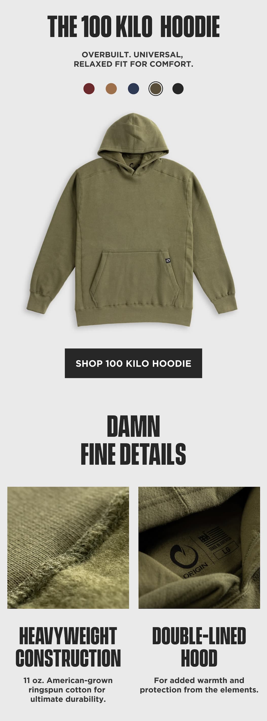 Shop 100 Kilo Hoodie
