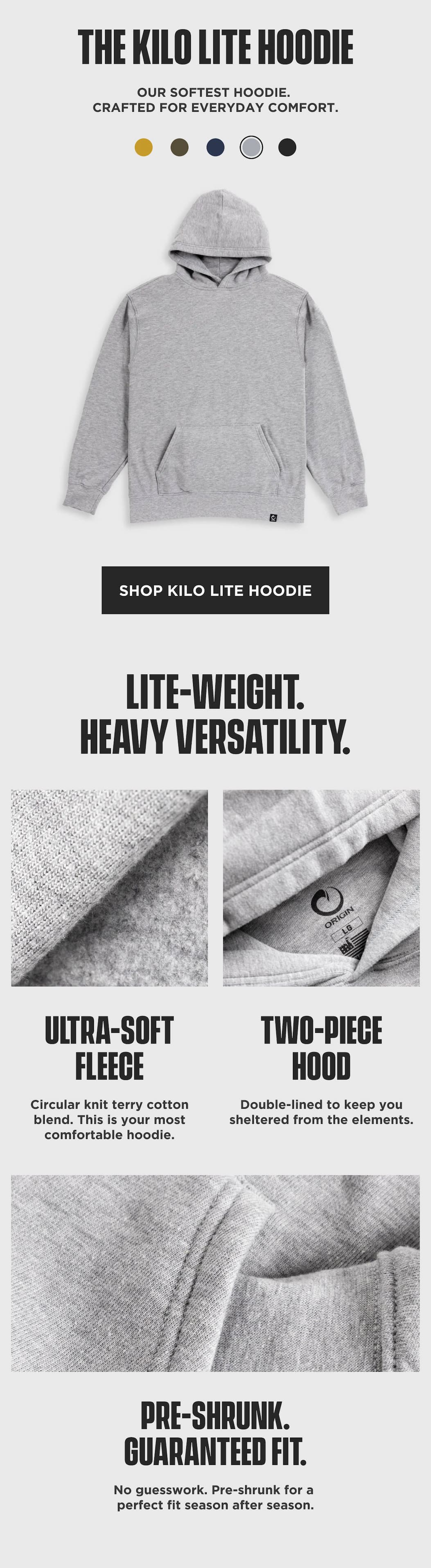 Shop Kilo Lite Hoodie