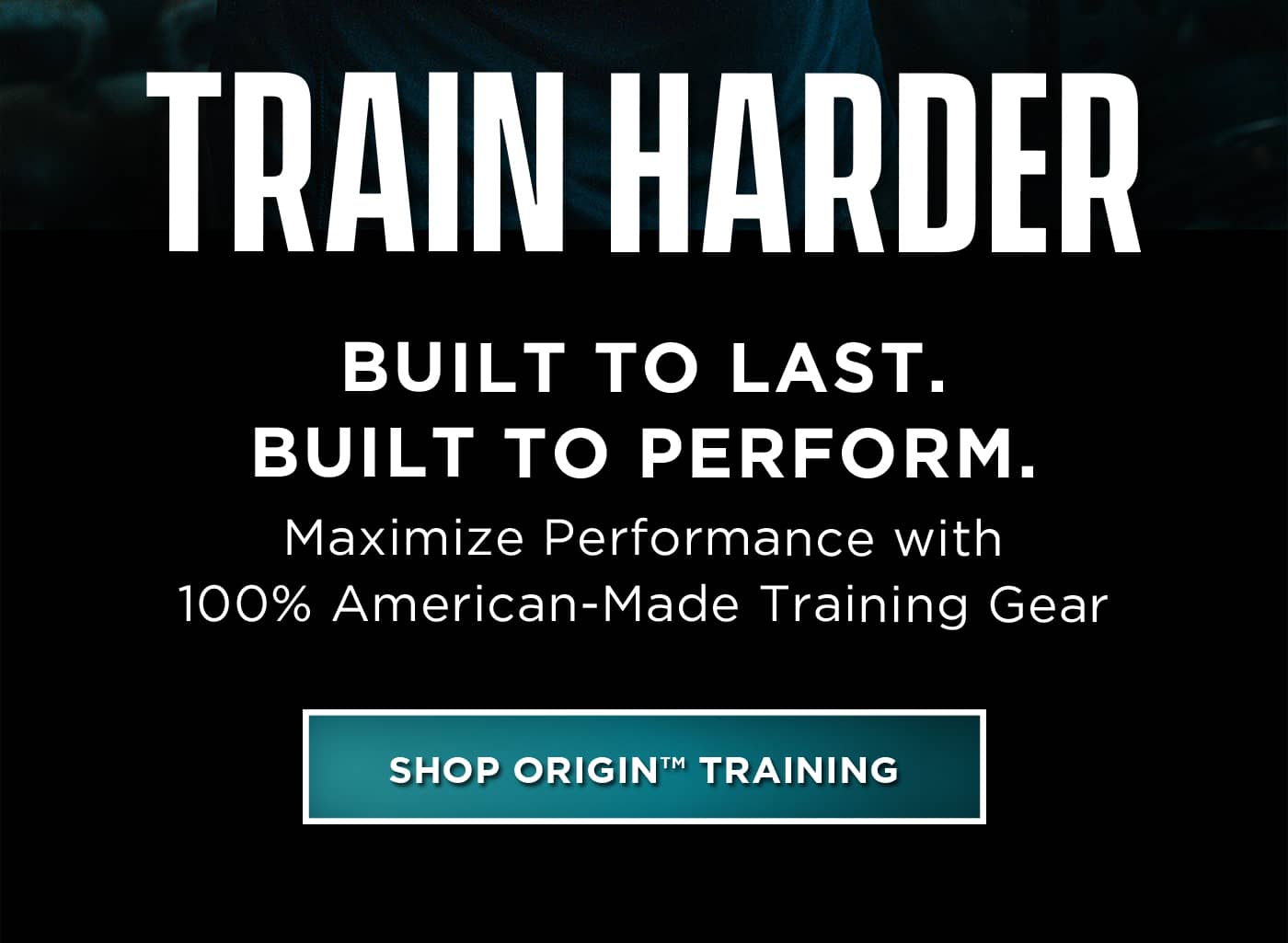 TRAIN HARDER