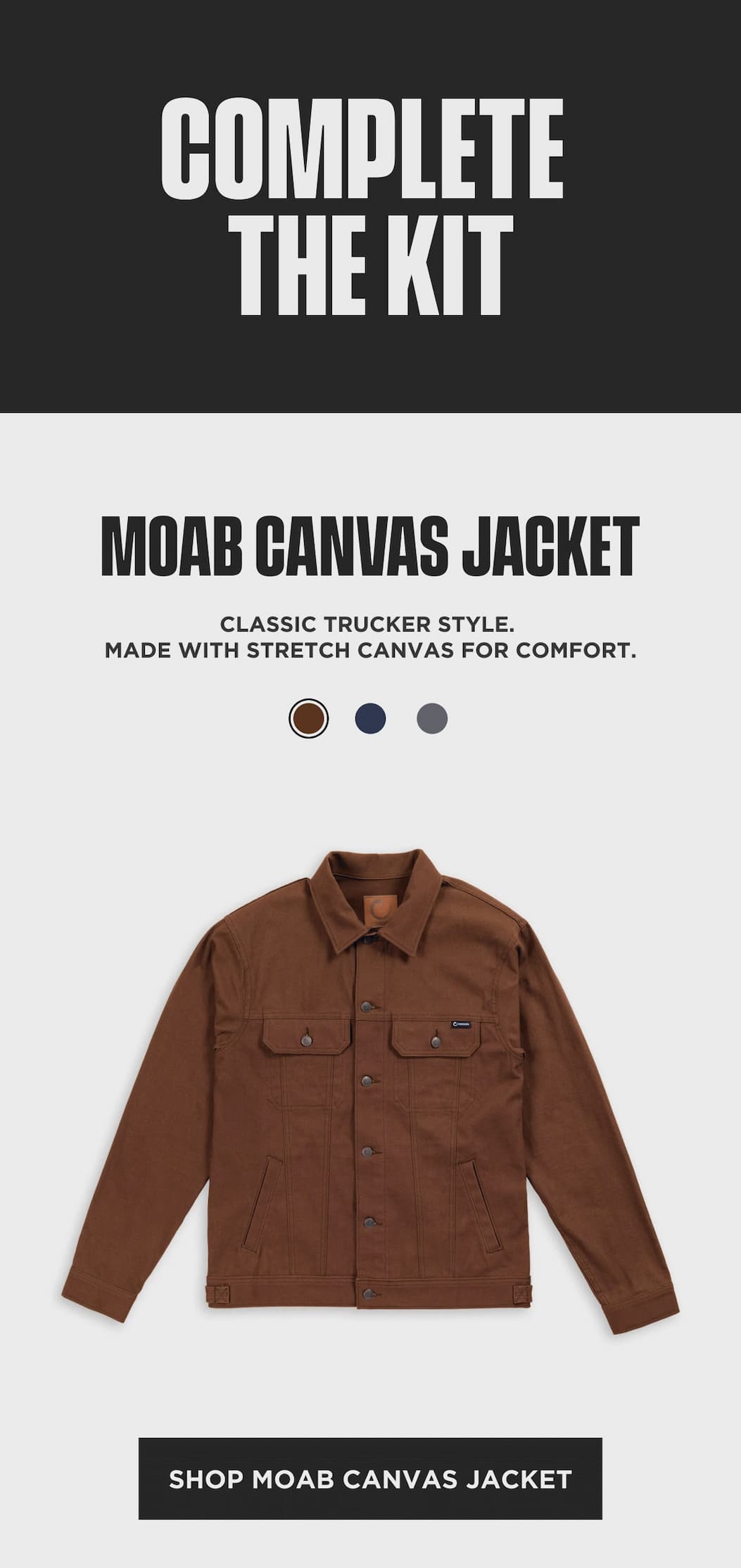 Shop MOAB Canvas Jacket