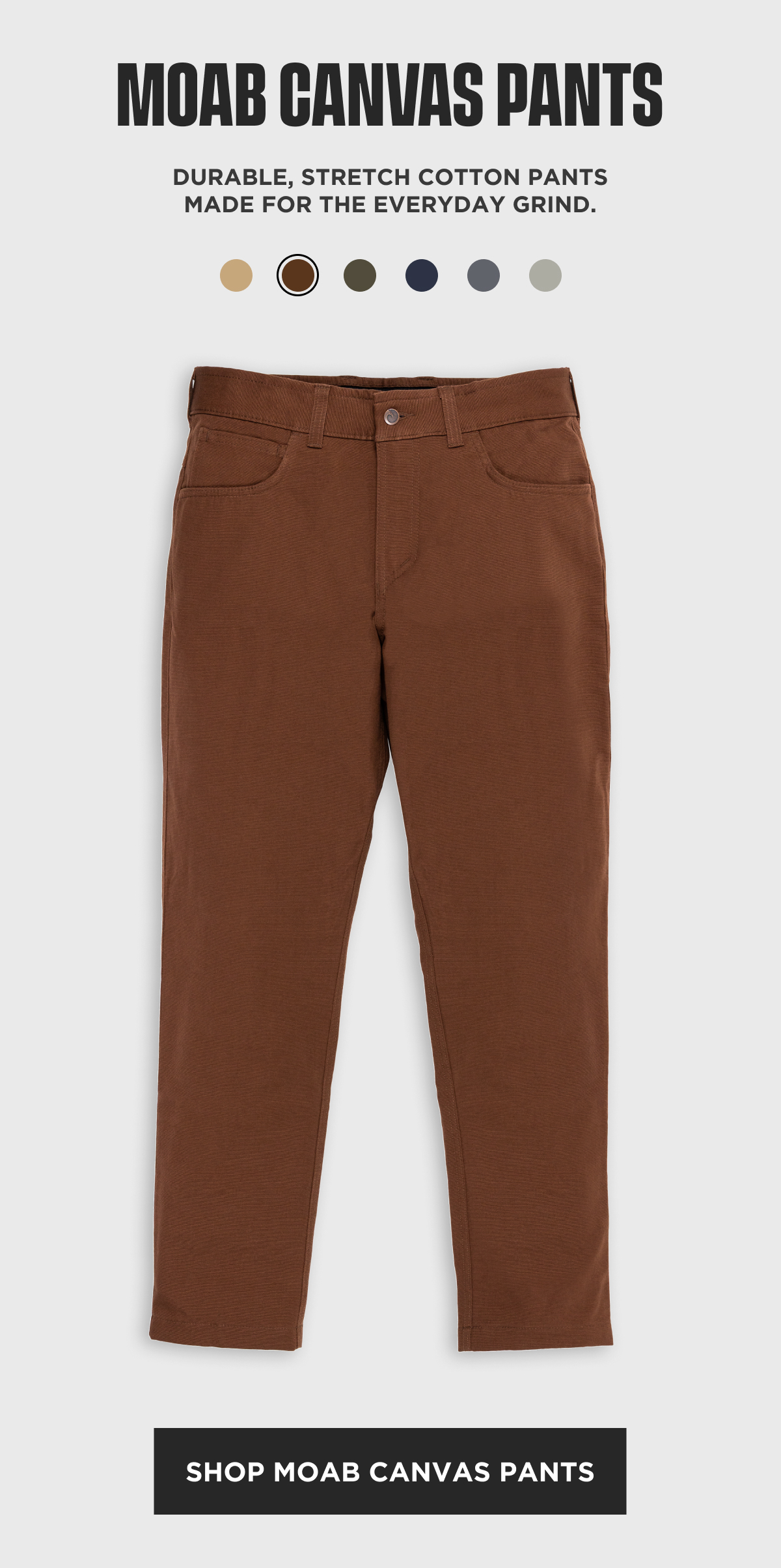 Shop MOAB Canvas Pants