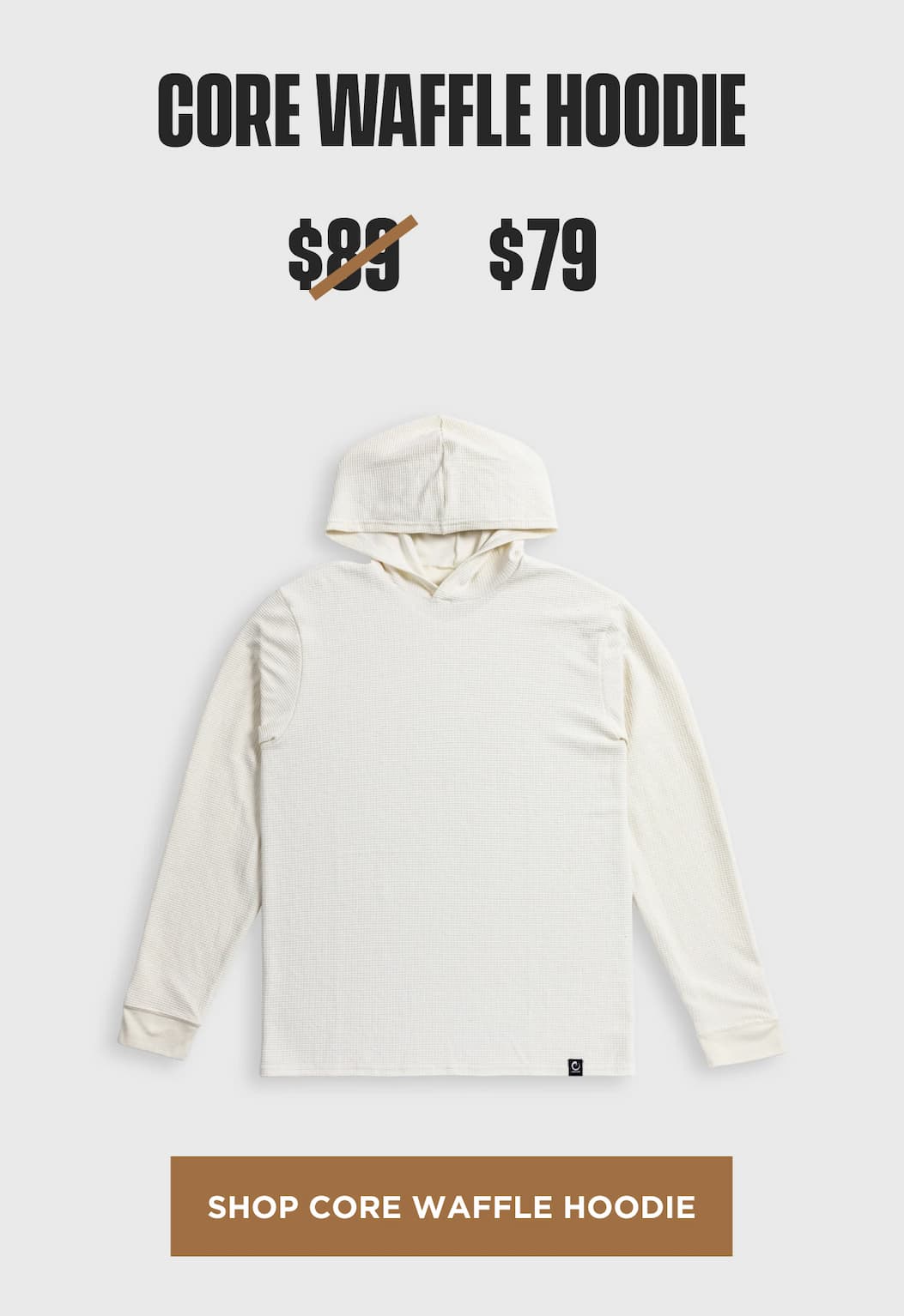 Shop Core Waffle Hoodie