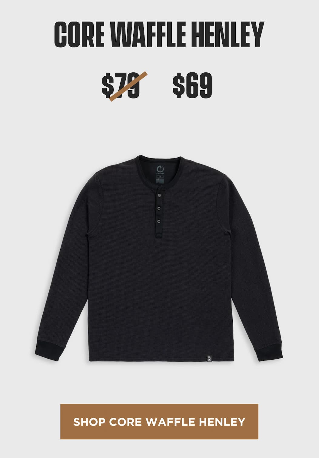 Shop Core Waffle Henley