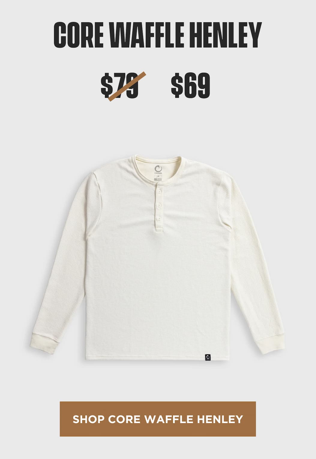 Shop Core Waffle Henley