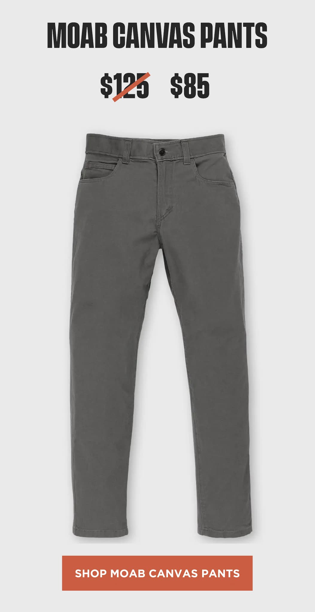 Shop MOAB Canvas Pants