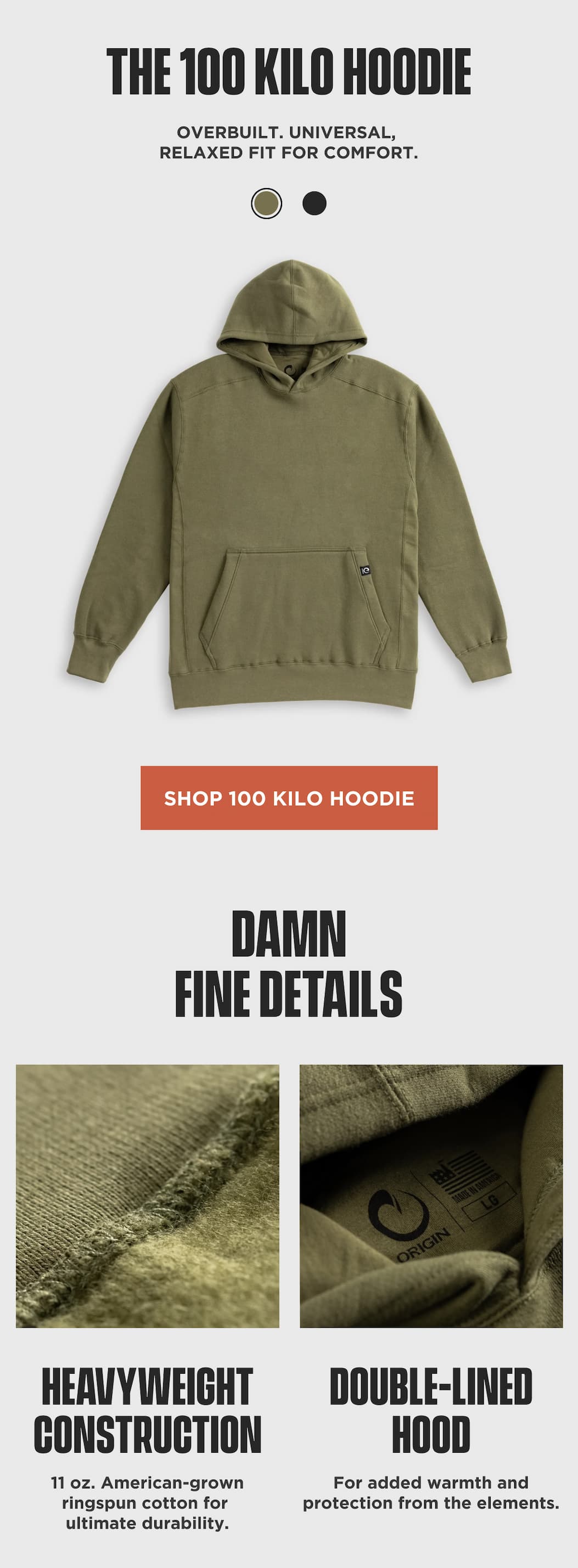 Shop 100 Kilo Hoodie