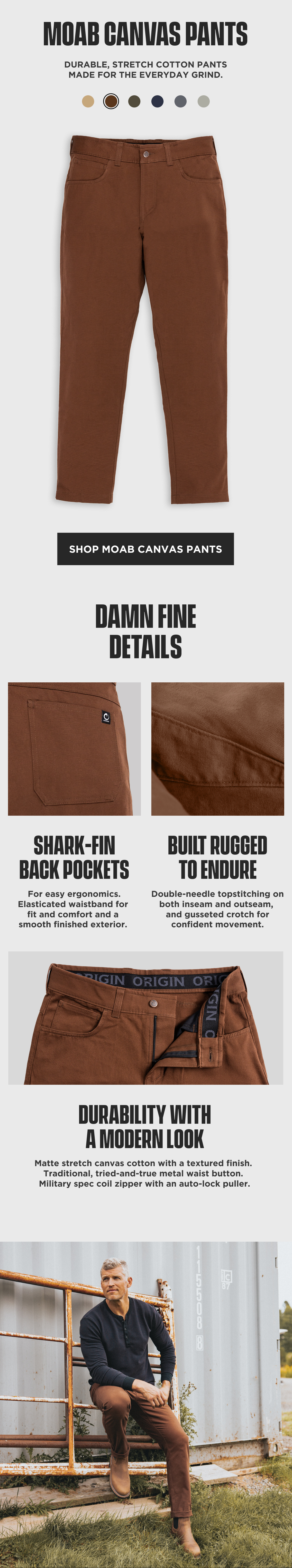 Shop MOAB Pants
