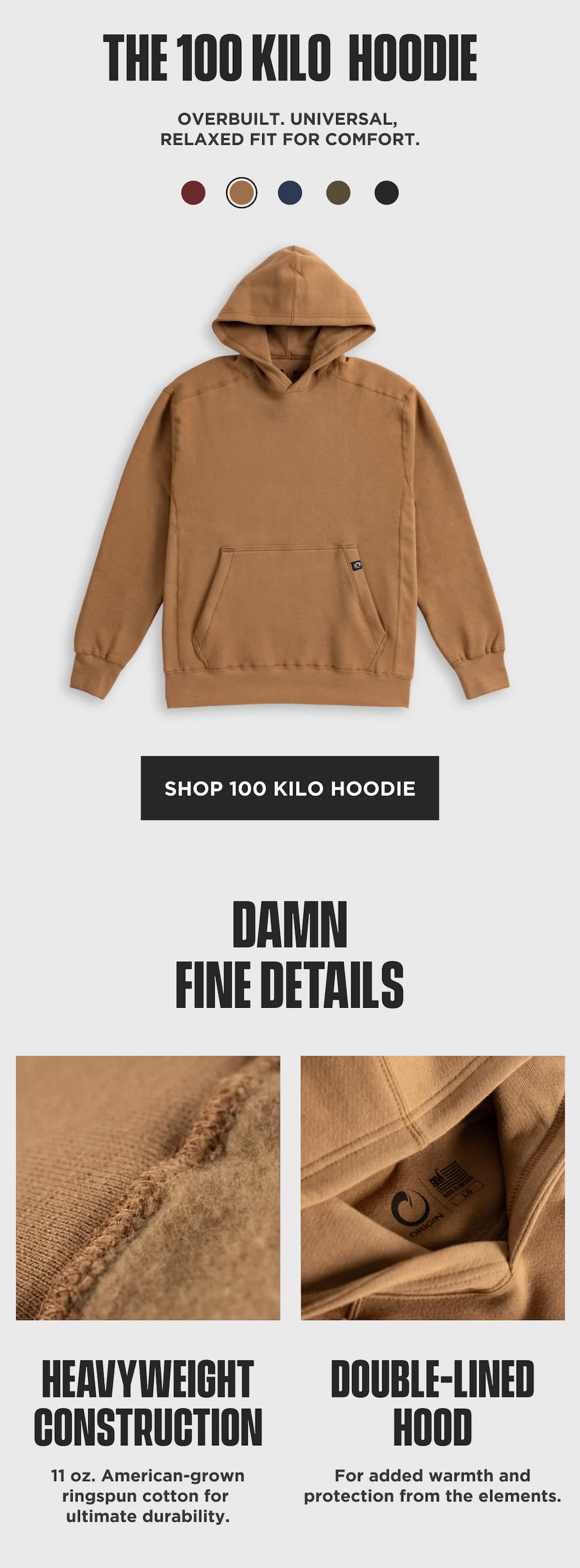 Shop 100 Kilo Hoodie