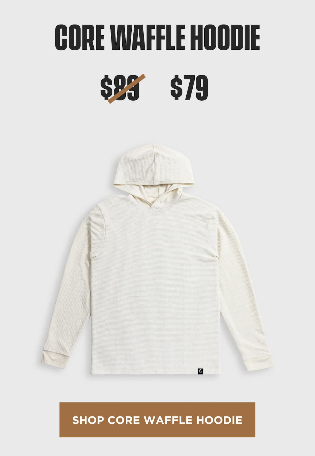 Shop Core Waffle Hoodie