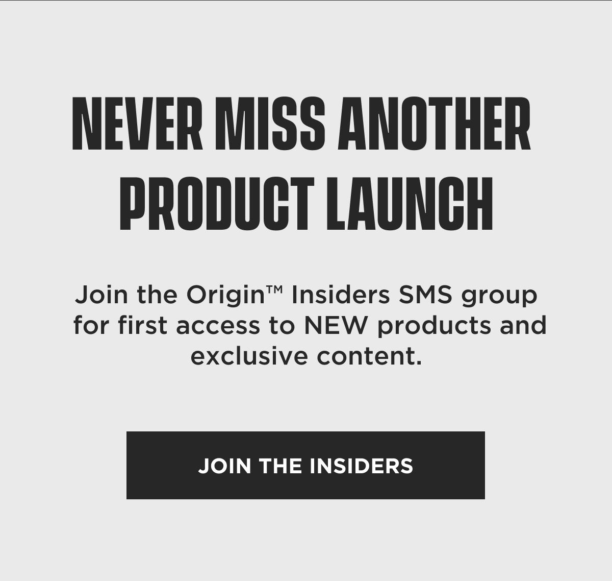 Join the Insiders