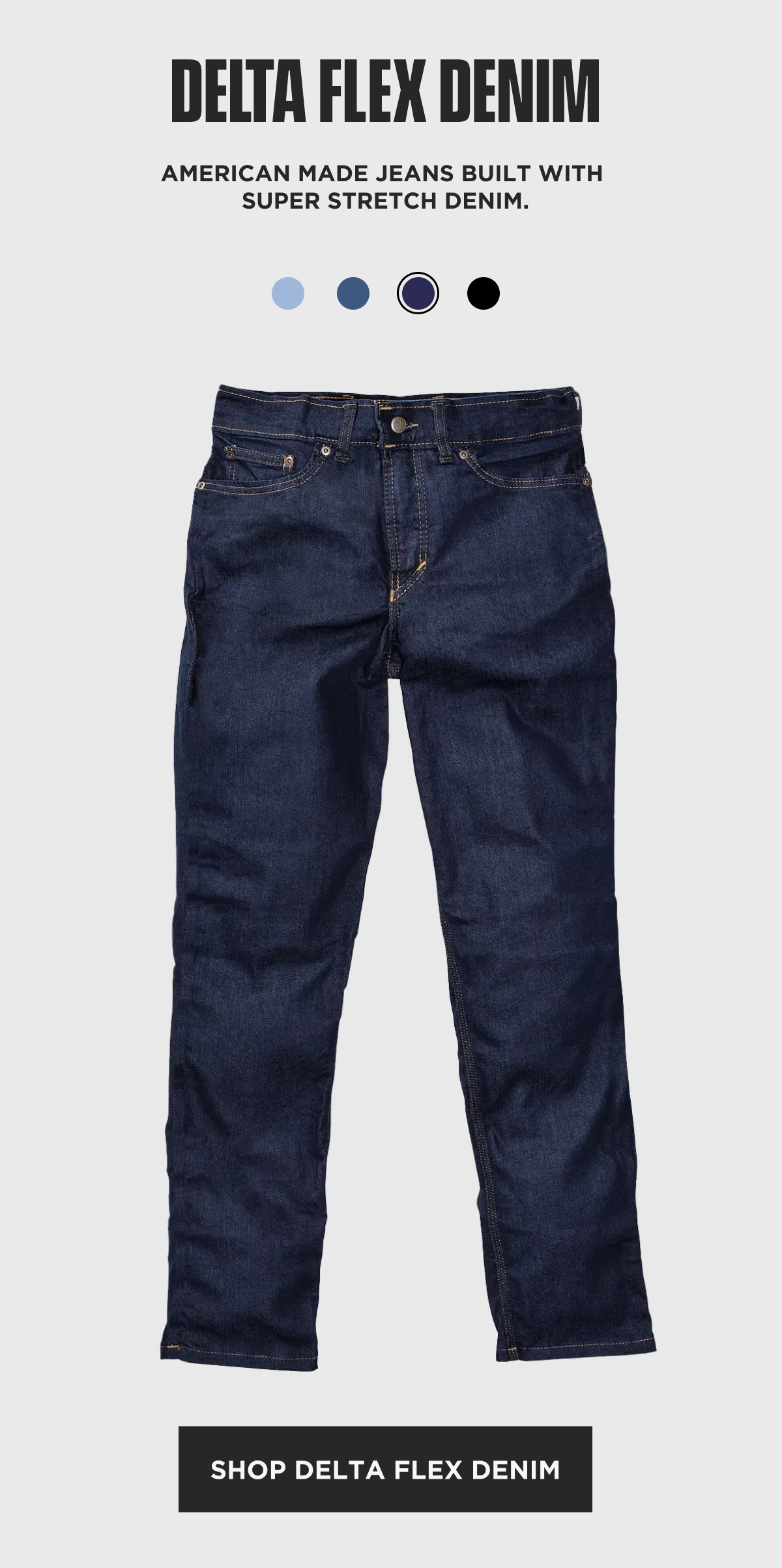 Shop Delta Flex Denim