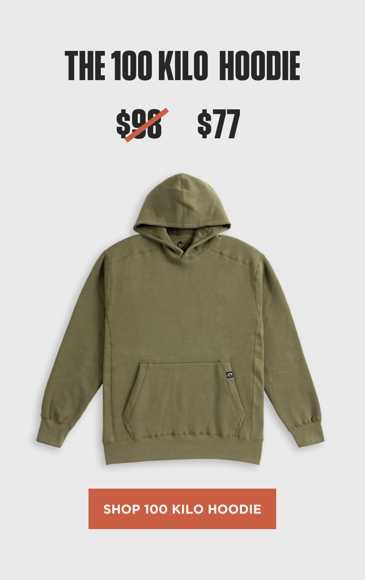 Shop 100 Kilo Hoodie