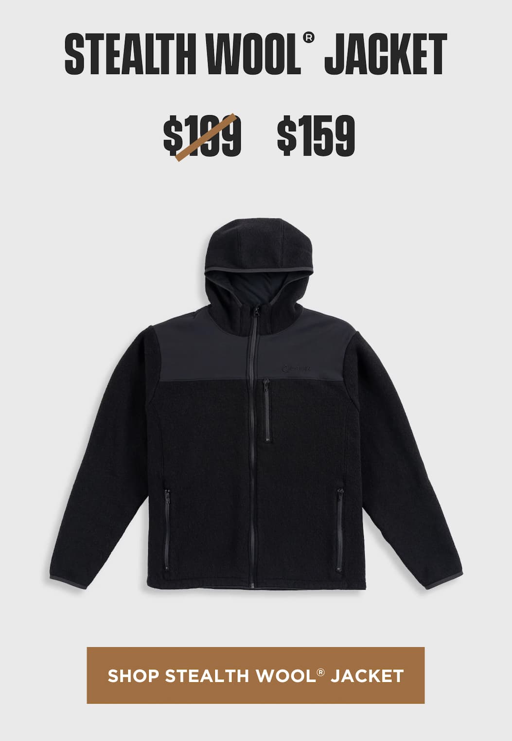 Shop Stealth Wool Jacket