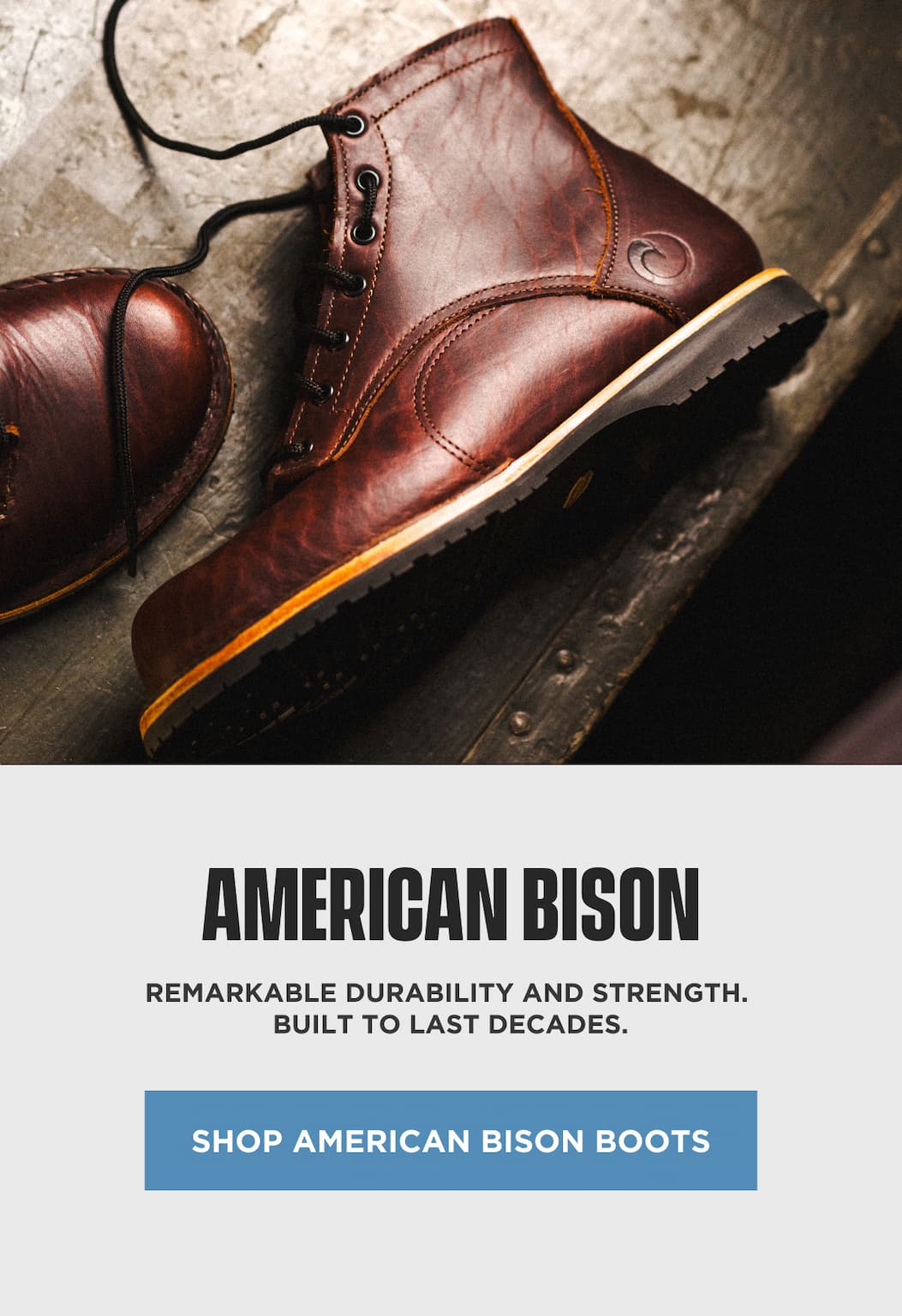 Shop American Bison Boots