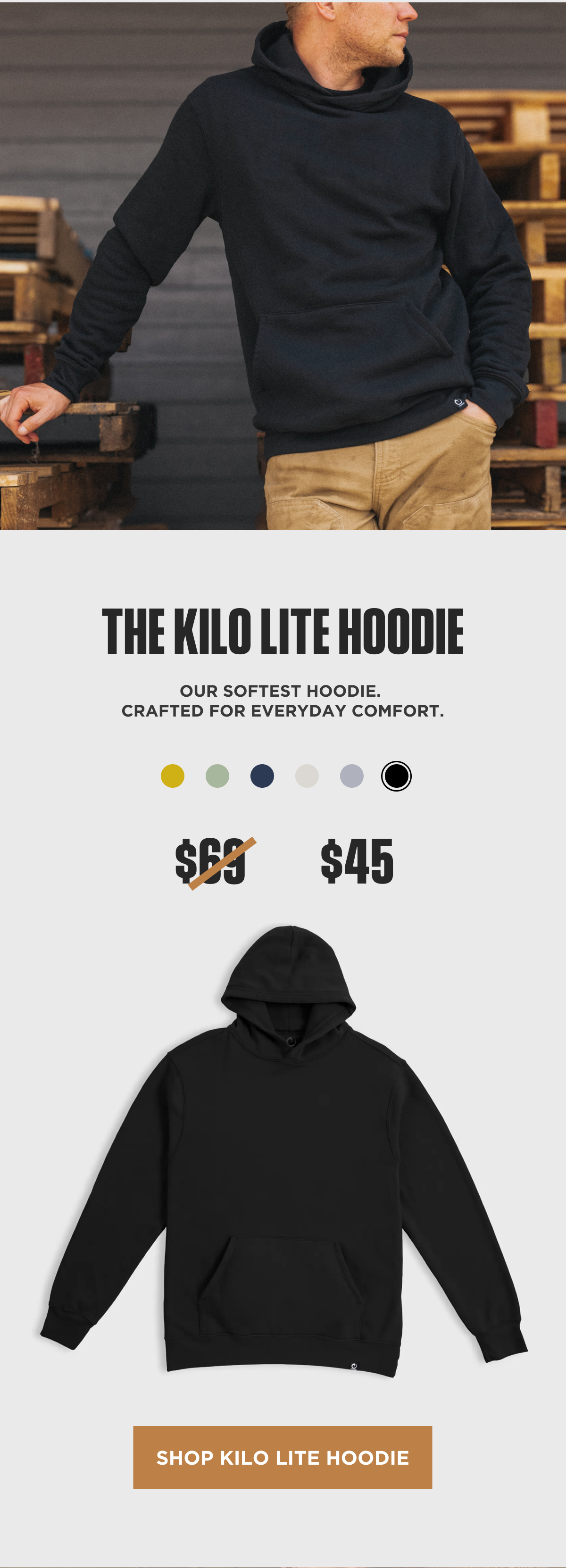 Shop The Kilo Lite Hoodie