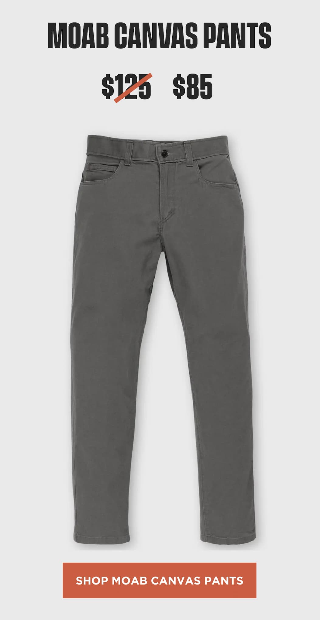 Shop MOAB Canvas Pants